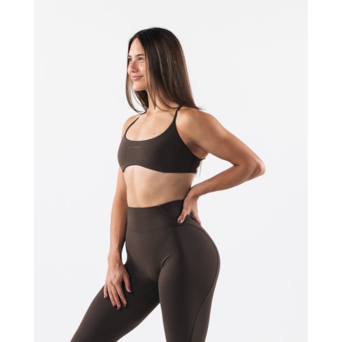 Must-Have Aura Strappy Bra - Cashmere - Brown On Hand Now