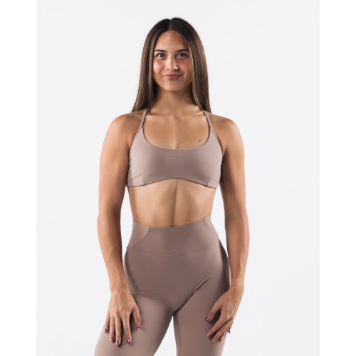 Must-Have Aura Strappy Bra - Sand - Brown Immediate Availability