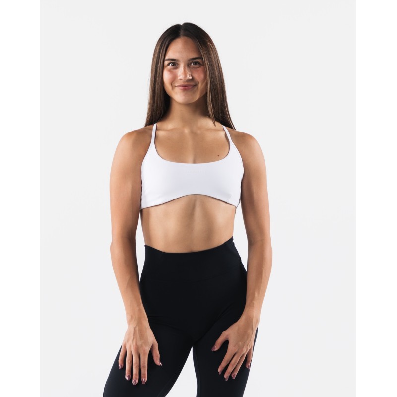 Must-Have Aura Strappy Bra - White