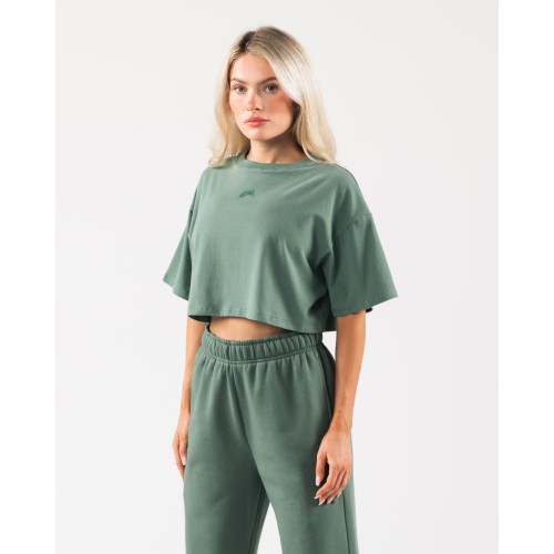 Must-Have Origin Crop - Sage - Green In Stock