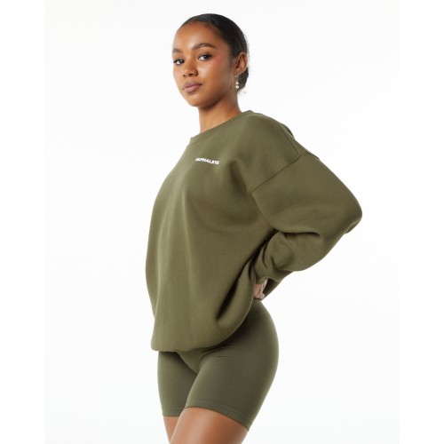 Must-Have Classic Crew - Willow - Green