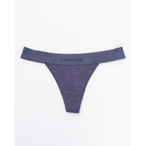 Must-Have Intimate Thong - Muted Purple Available for Immediate Shipping