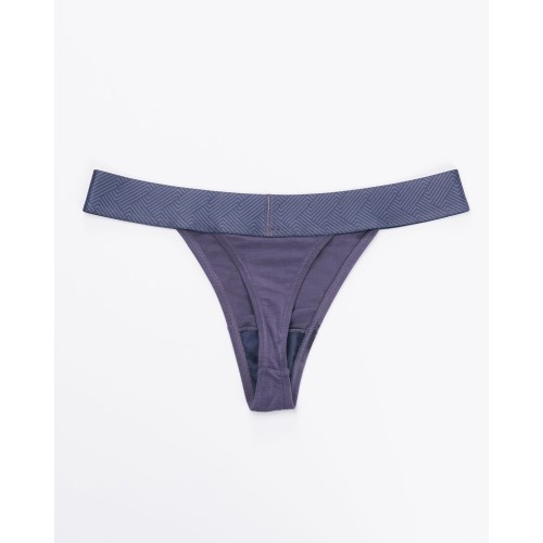 Must-Have Intimate Thong - Muted Purple Available for Immediate Shipping