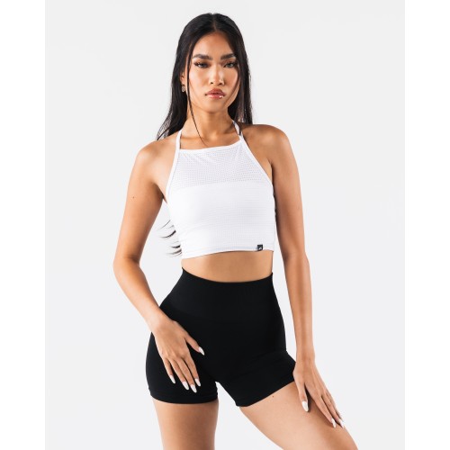 Must-Have Margo Mesh Tank - White Latest Edition