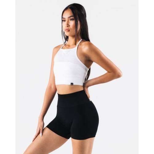 Must-Have Margo Mesh Tank - White Latest Edition