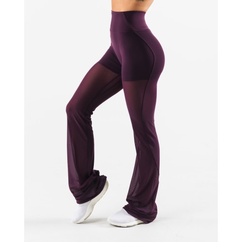 Must-Have Mesh Astor Flared Pant - Regio - Purple Limited Stock