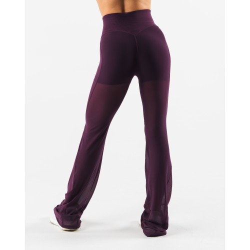 Must-Have Mesh Astor Flared Pant - Regio - Purple Limited Stock