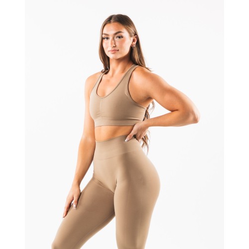 Must-Have Amplify Bra - Chai - Brown