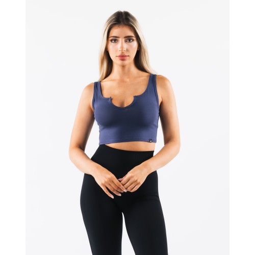 Must-Have OT Slit Tank - Nocturnal - Blue Fresh Release