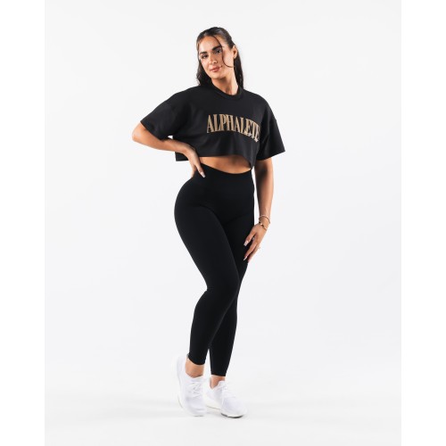 Must-Have Republic Crop Tee - Black