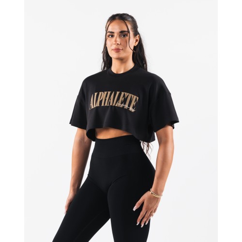 Must-Have Republic Crop Tee - Black