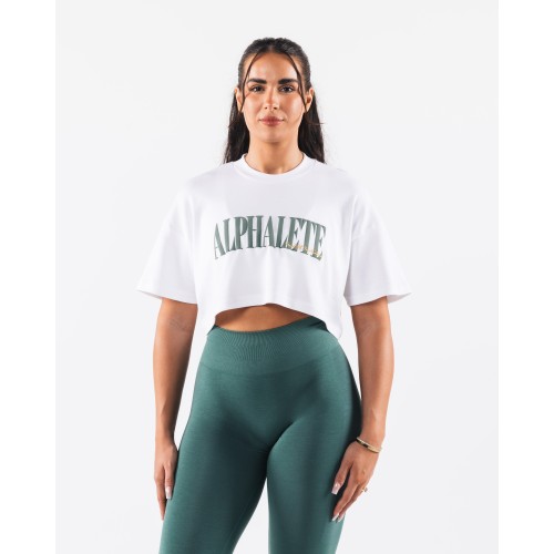 Must-Have Republic Crop Tee - White