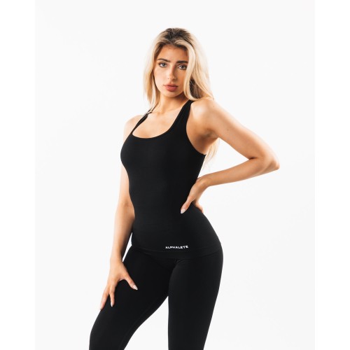 Must-Have Seamless Racerback Tank - Black Limited Stock