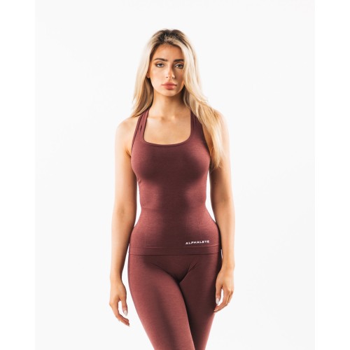 Must-Have Seamless Racerback Tank - Dusty Rose - Red Just Launched