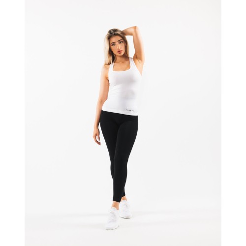 Must-Have Seamless Racerback Tank - White New Collection