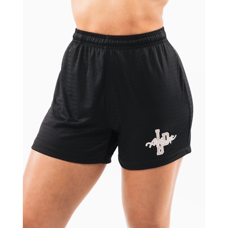 Must-Have Signature Mesh Short 4" - Black Available for Immediate Shipping