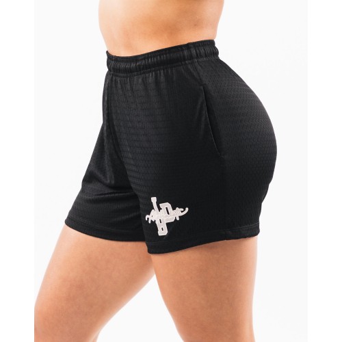 Must-Have Signature Mesh Short 4" - Black Available for Immediate Shipping