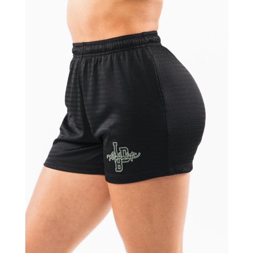 Must-Have Signature Mesh Short 4" - Black / Sage New Release