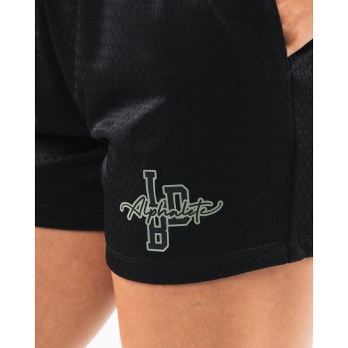 Must-Have Signature Mesh Short 4" - Black / Sage New Release