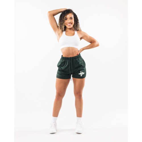 Must-Have Signature Mesh Short 4" - Evergreen Ready for Shipment