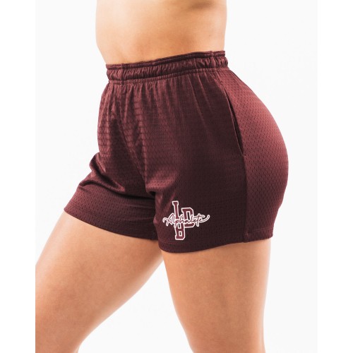 Must-Have Signature Mesh Short 4" - Sangria - Red