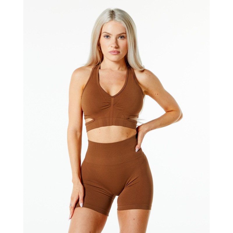 Must-Have Stratus Bra - Butterscotch - Brown Available Now