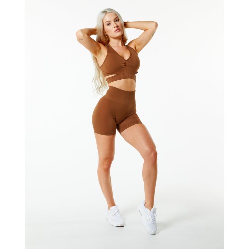 Must-Have Stratus Bra - Butterscotch - Brown Available Now