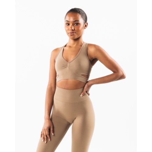 Must-Have Stratus Bra - Chai - Brown Hot New Item