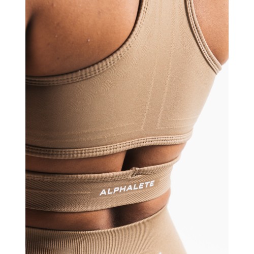 Must-Have Stratus Bra - Chai - Brown Hot New Item