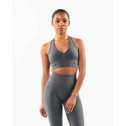 Must-Have Stratus Bra - Smoke - Grey On Hand Now