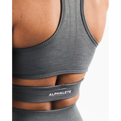 Must-Have Stratus Bra - Smoke - Grey On Hand Now