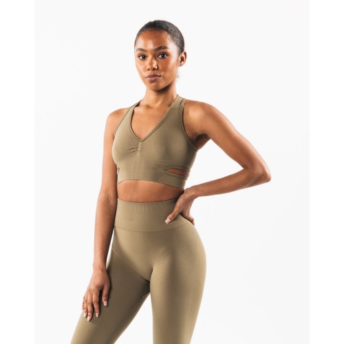 Must-Have Stratus Bra - Willow - Green Just Launched