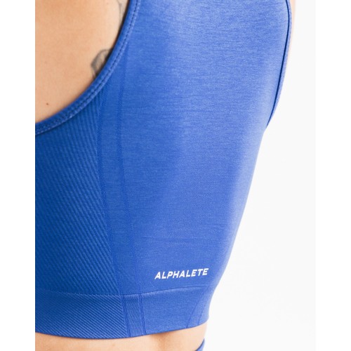 Must-Have Stratus Crop Tank - Sapphire - Blue