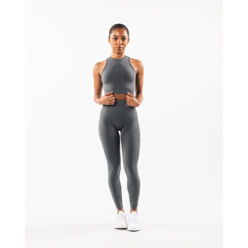 Must-Have Stratus Crop Tank - Smoke - Grey Latest Edition