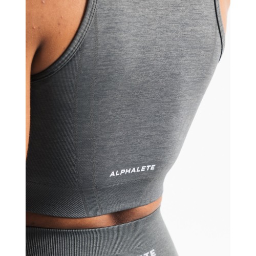 Must-Have Stratus Crop Tank - Smoke - Grey Latest Edition