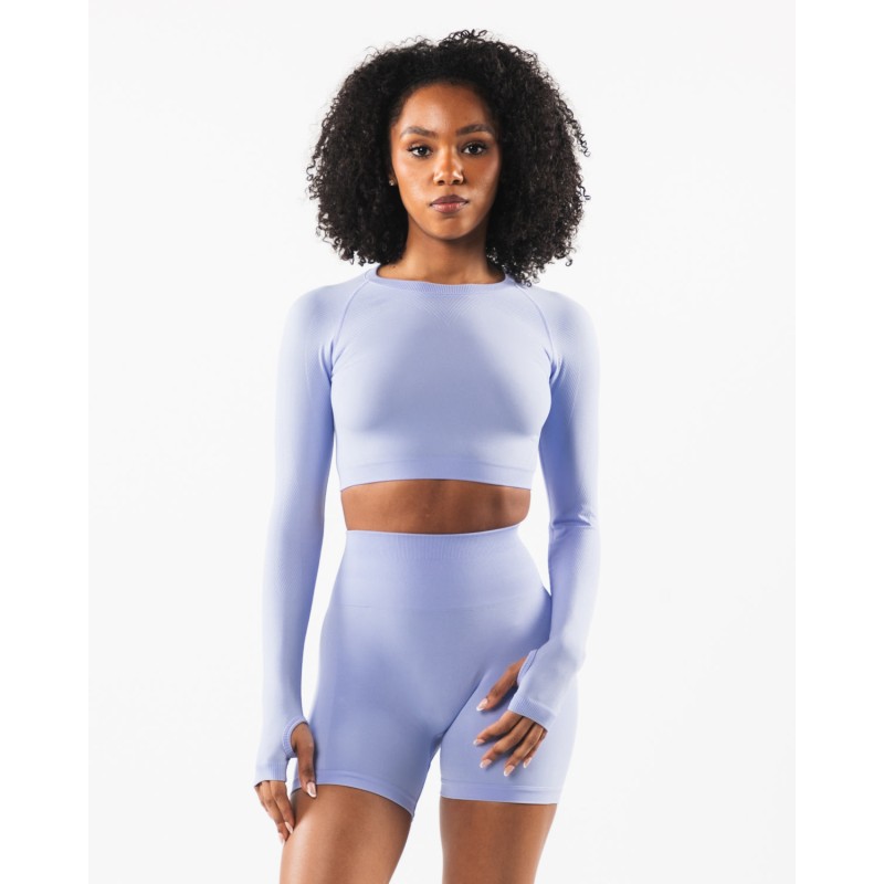 Must-Have Stratus LS Crop - Mystic Blue New Stock