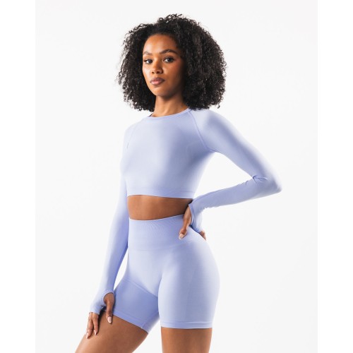 Must-Have Stratus LS Crop - Mystic Blue New Stock