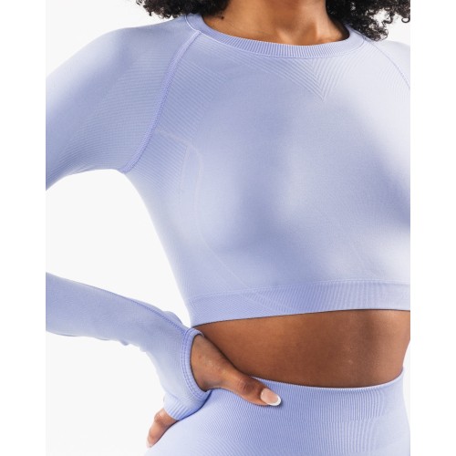 Must-Have Stratus LS Crop - Mystic Blue New Stock