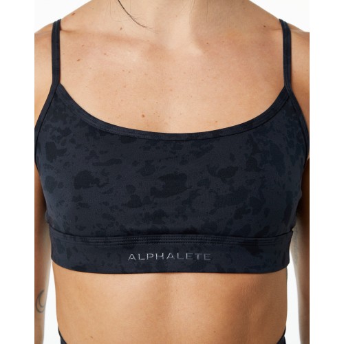 Must-Have Surface Limitless Bra - Pebble Print Black Latest Edition