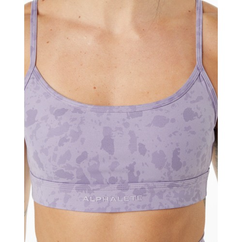 Must-Have Surface Limitless Bra - Pebble Print Misty Lilac - Purple On Hand Now