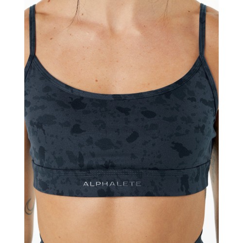 Must-Have Surface Limitless Bra - Pebble Print Whale Blue Immediate Availability