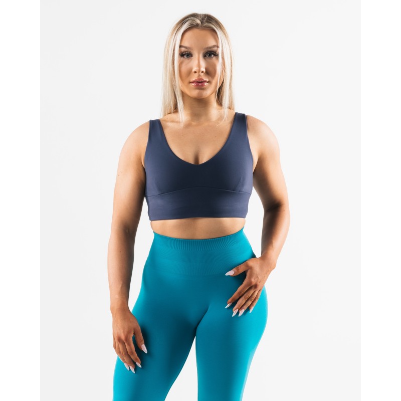 Must-Have Tenacity Celeste Bra A/B Cup - Nocturnal - Blue Ready for Shipment