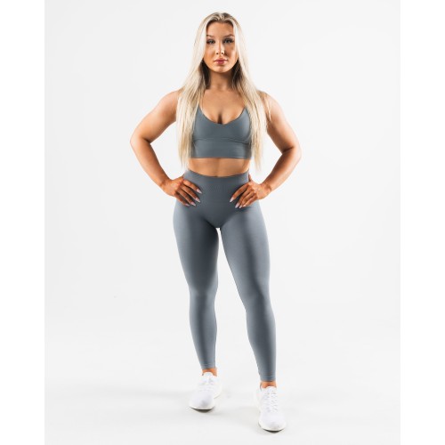 Must-Have Tenacity Celeste Bra A/B Cup - Ride - Grey Latest Edition