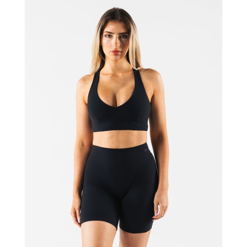 Must-Have Tenacity Deep V Cady Bra - Black