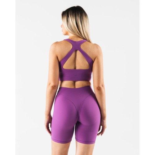 Must-Have Tenacity Deep V Cady Bra - Blaze - Purple Just In