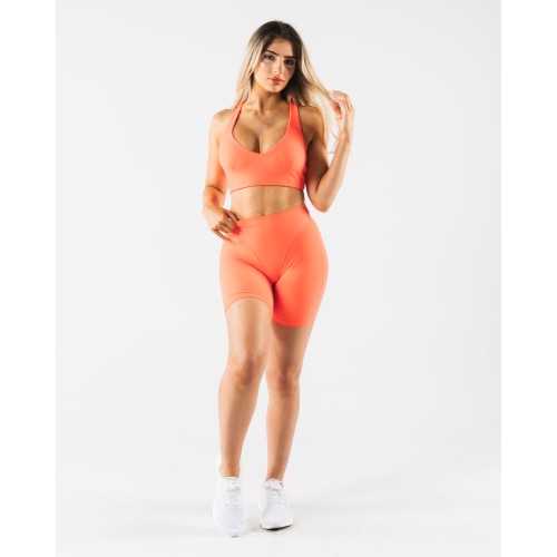 Must-Have Tenacity Deep V Cady Bra - Heat - Orange In Stock