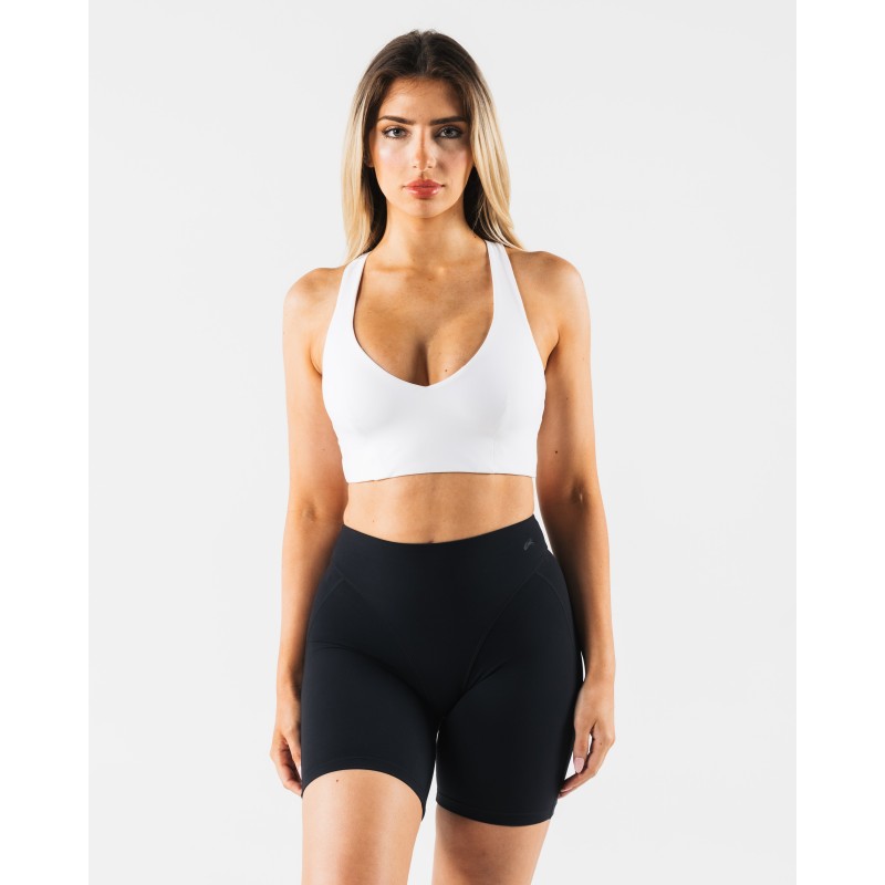 Must-Have Tenacity Deep V Cady Bra - White New Release