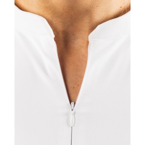 Must-Have Tenacity KDM Zip Bra - White Immediate Availability