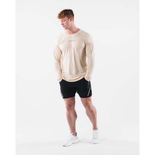 Must-Have AA Airtech LS Tee - Beige - Brown Just In