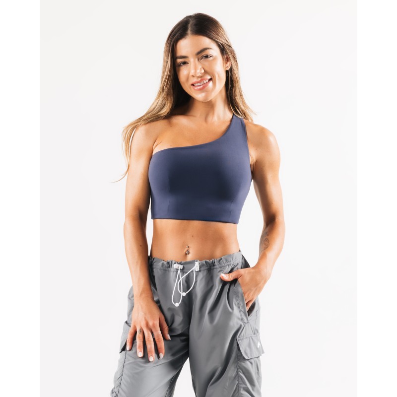 Must-Have Tenacity Vale Bra - Nocturnal - Blue Available Now